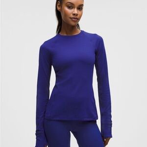 Lululemon It's Rulu Long-Sleeve Shirt Updated in Deep Sea Blue